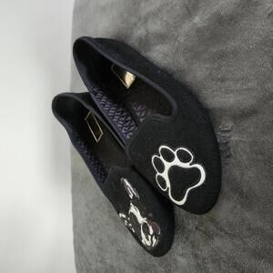 Ted Baker AYAYA Style Dog Shoe Loafers French Bulldog Paw Print